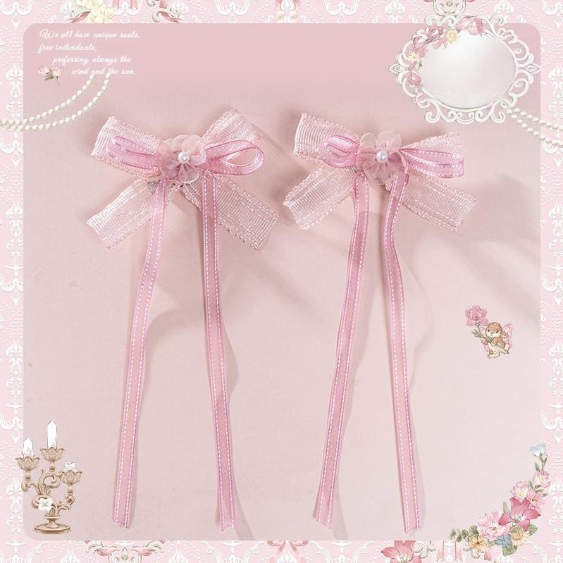 Deer Garden - Sweet Lolita Deer Printed JSK Dress with Tulle Overlay - Image 28