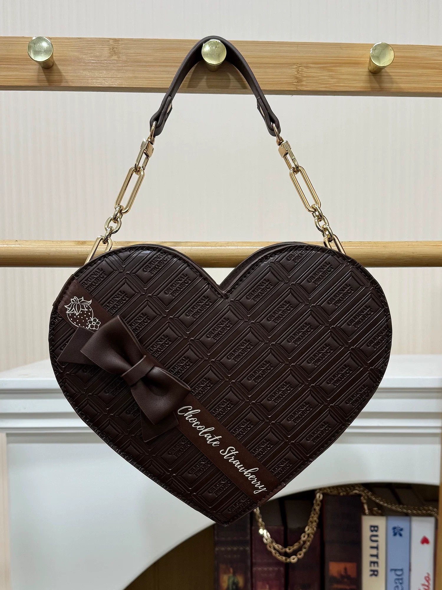 Sweet Lolita Heart-shaped Bag, Chocolate Inspired - Image 22