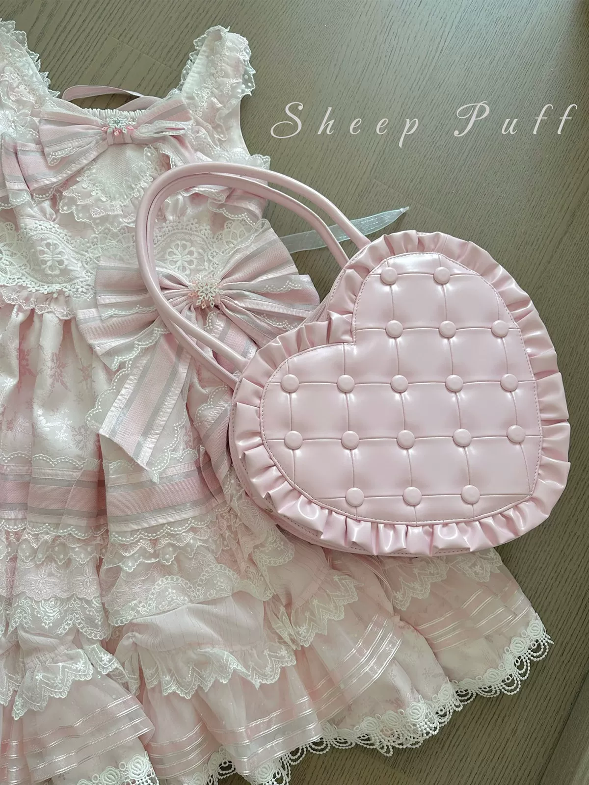 Heart Pillow - Sweet Lolita Heart-shaped Handbag or Shoulder Bag - Image 15