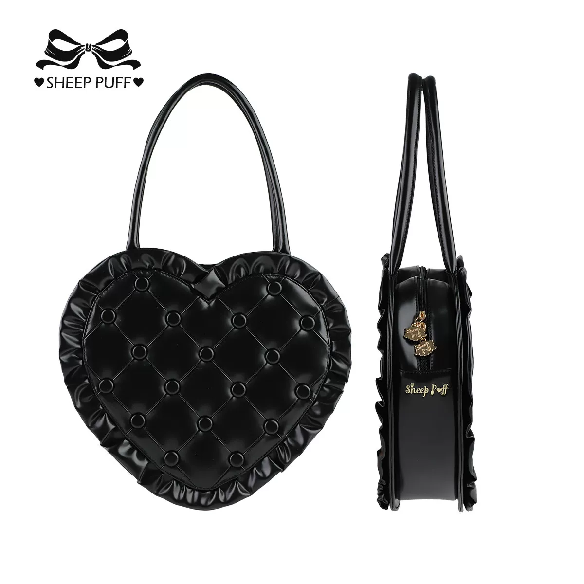 Heart Pillow - Sweet Lolita Heart-shaped Handbag or Shoulder Bag - Image 19