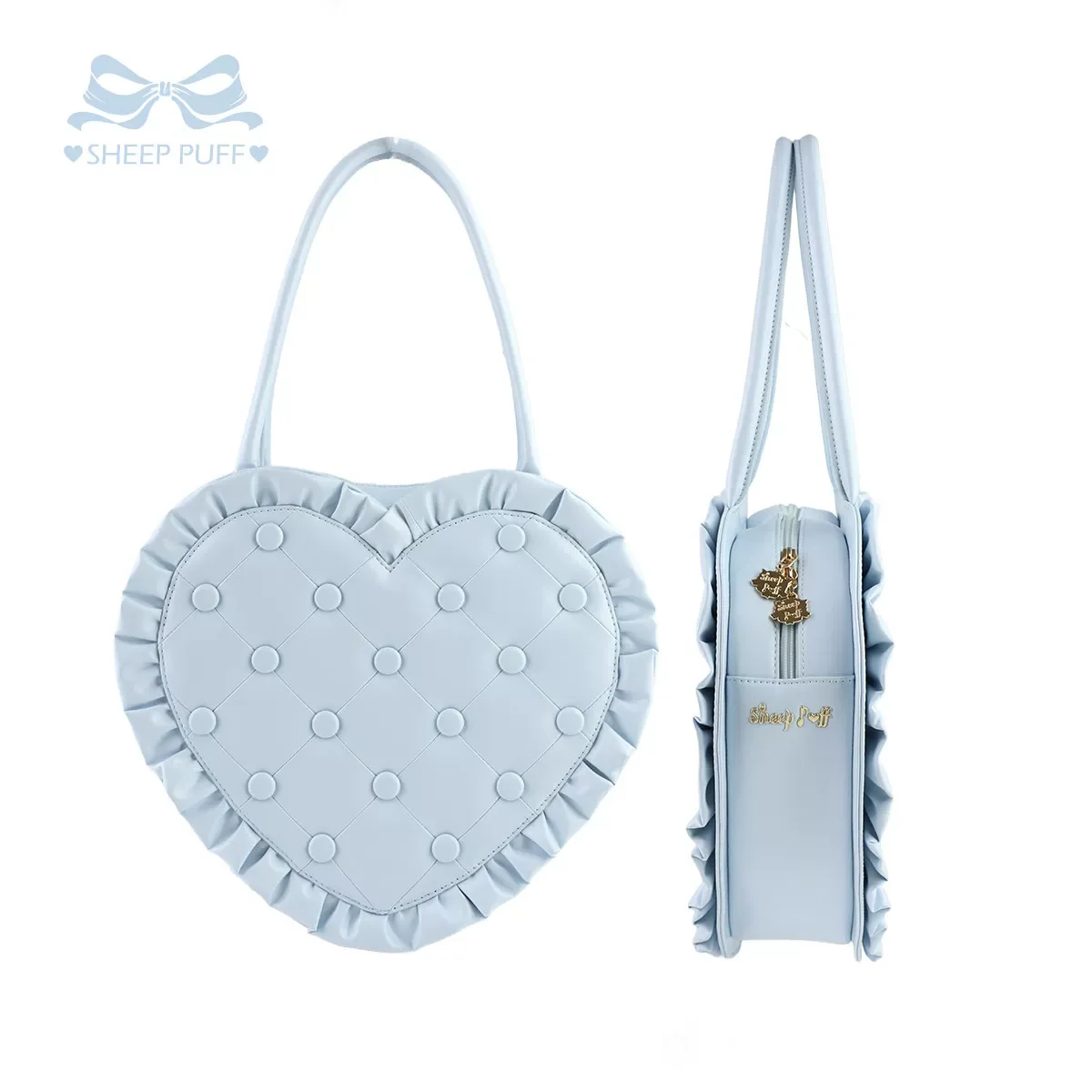 Heart Pillow - Sweet Lolita Heart-shaped Handbag or Shoulder Bag - Image 20