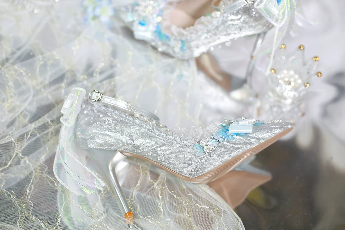 Sweet Lolita Heels Shoes, Mermaid-inspired & Seashell - Image 20