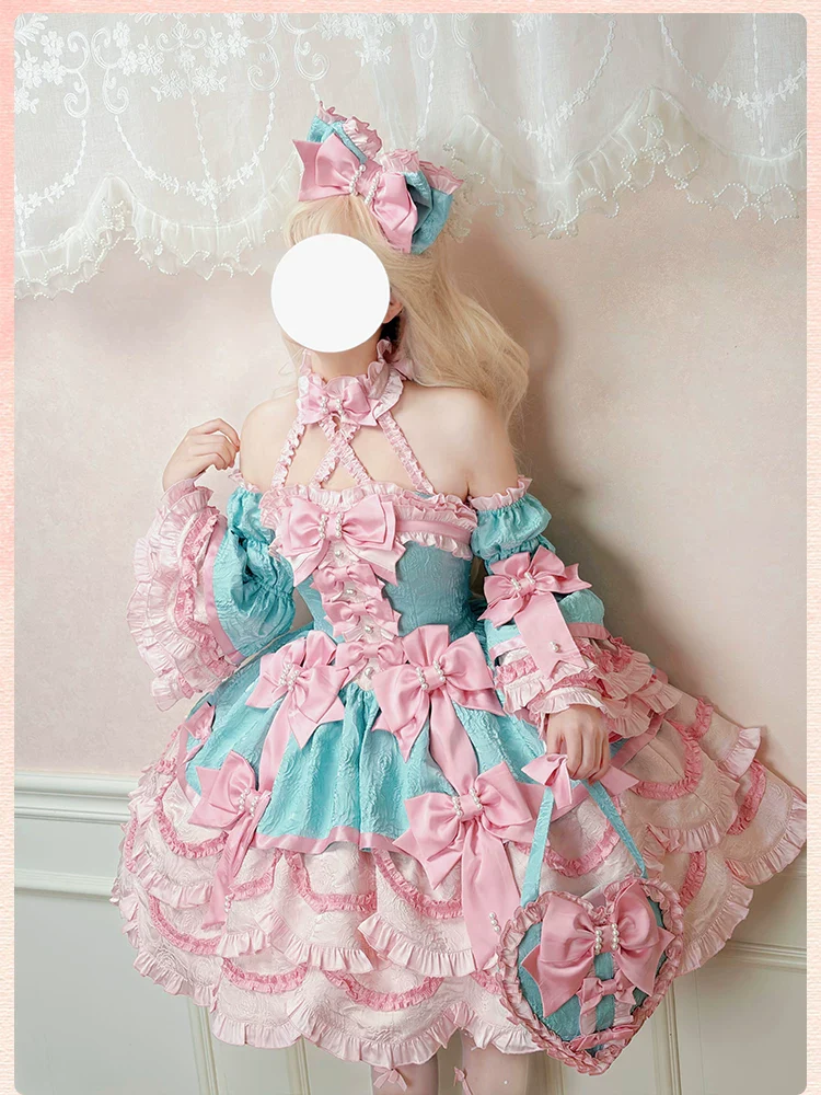 Sweetheart Petal - Sweet Lolita Hime Sleeves, Layered Ruffles - Image 13