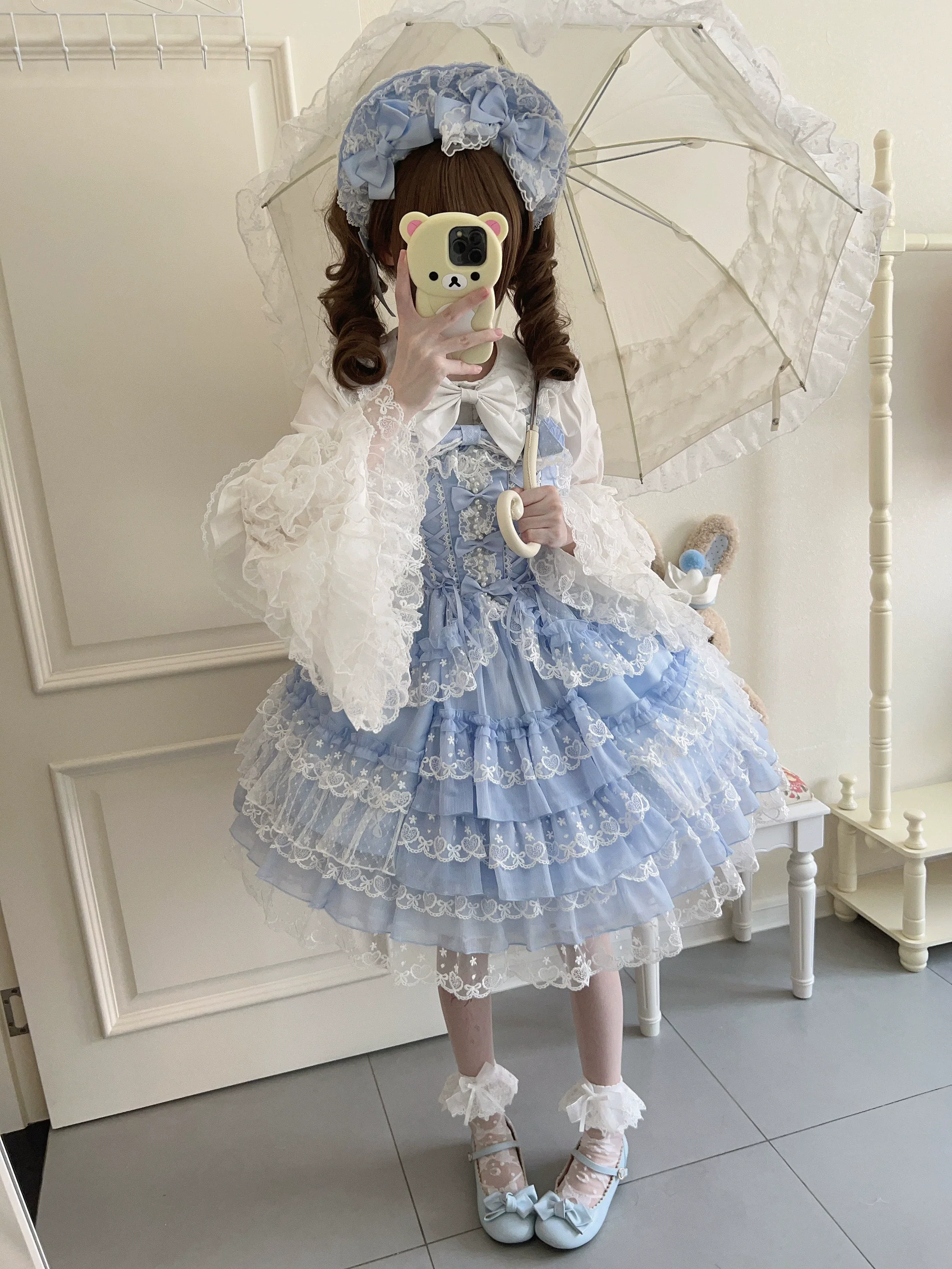 Love Overture - Sweet Lolita JSK, Tiered Ruffles Dress - Image 26