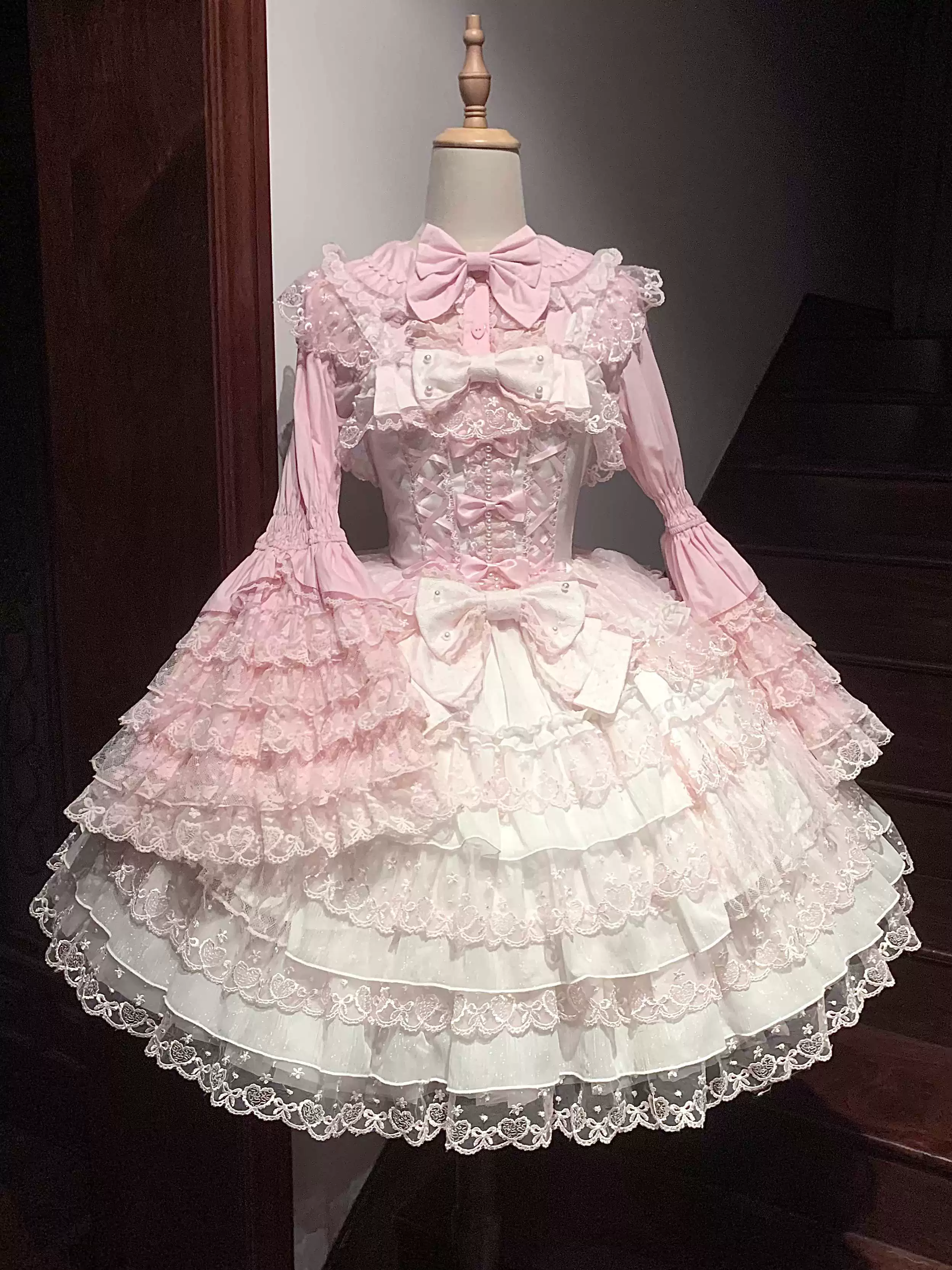 Love Overture - Sweet Lolita JSK, Tiered Ruffles Dress - Image 31