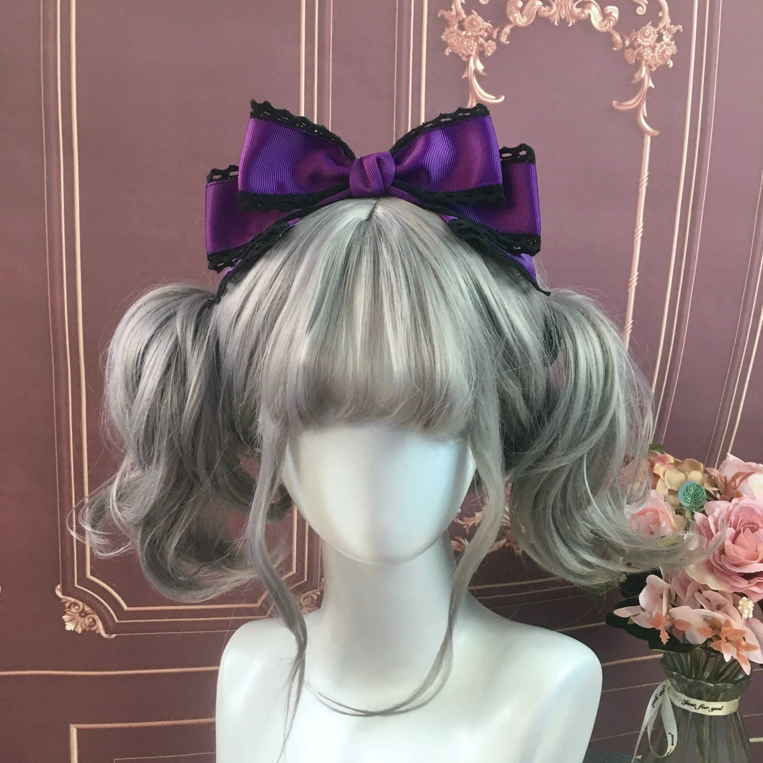 Qingyi Handmade - Sweet Lolita KC Multicolor Bow Lolita Headwear - Image 31