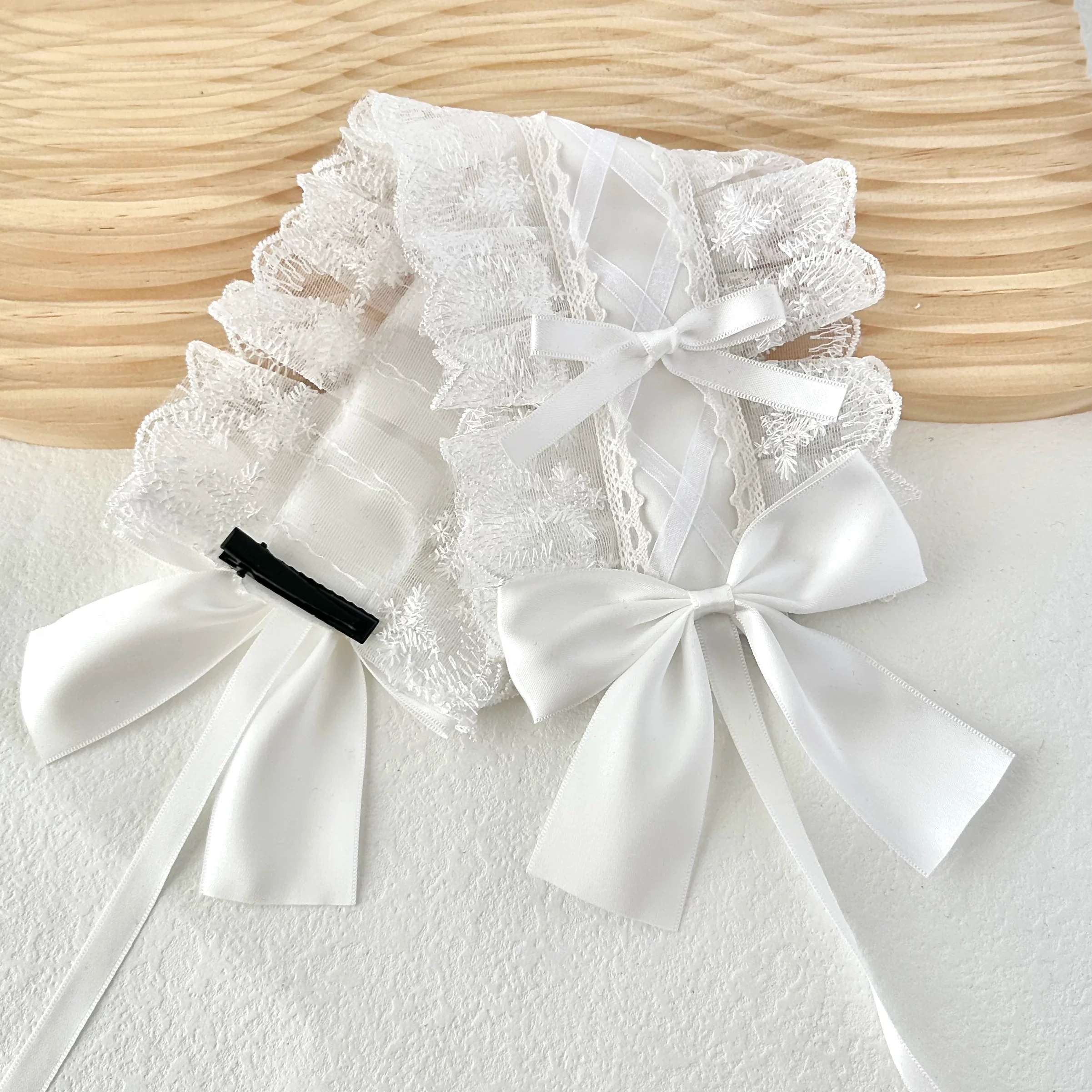 Sweet Lolita Lace Headbands, Ribbon & Bow - Image 13