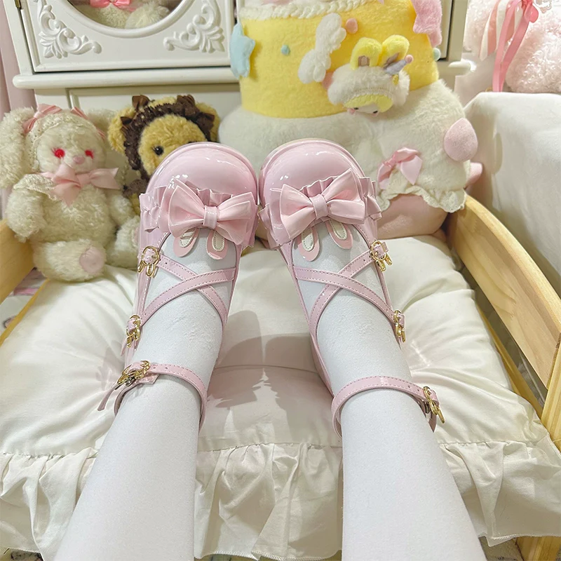 Fairy Godmother - Bond Bunny - Sweet Lolita Platform Shoe, Bunny Ear Accents - Image 8