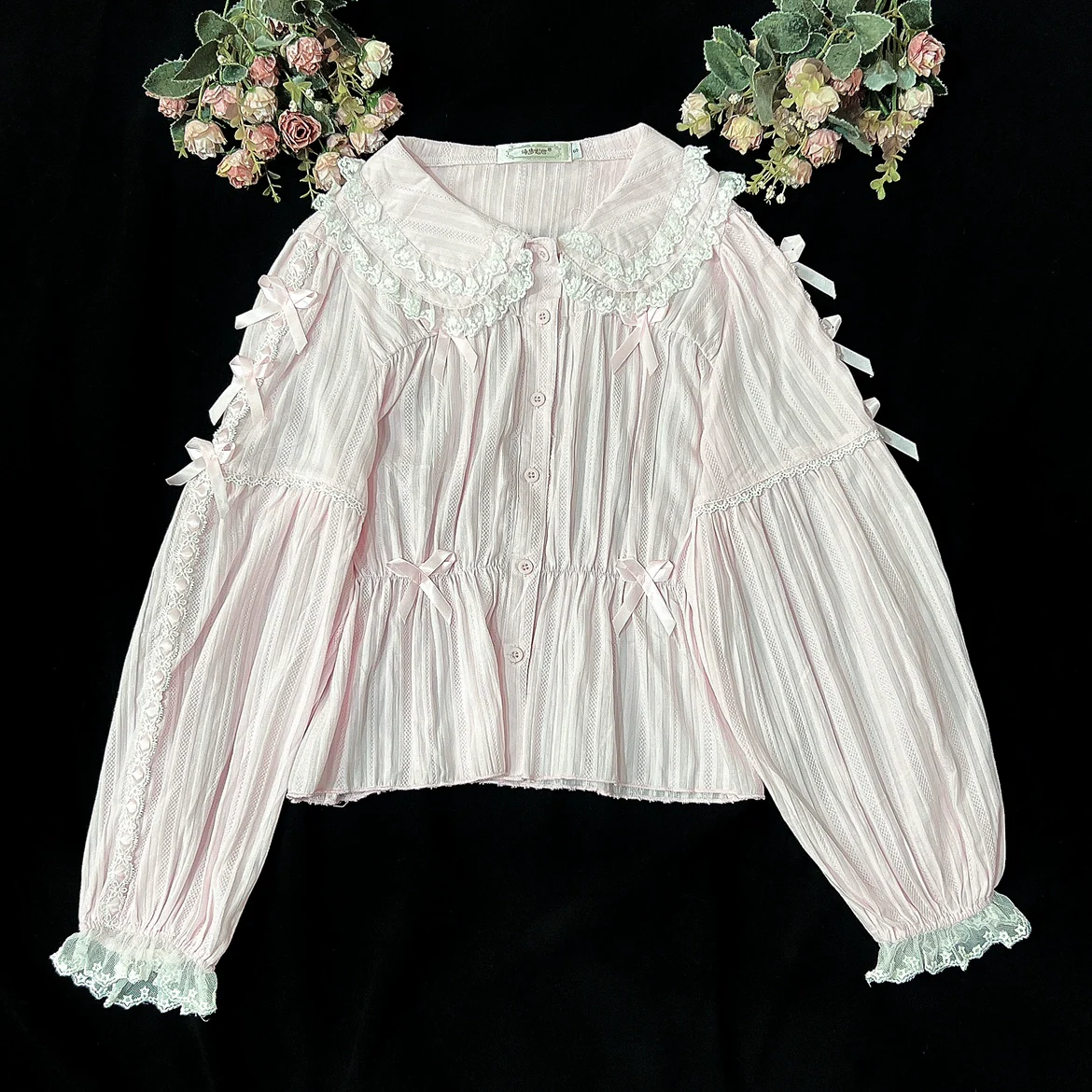 Sweet Lolita Shirt Doll Collar Blouse High-waisted - Image 41