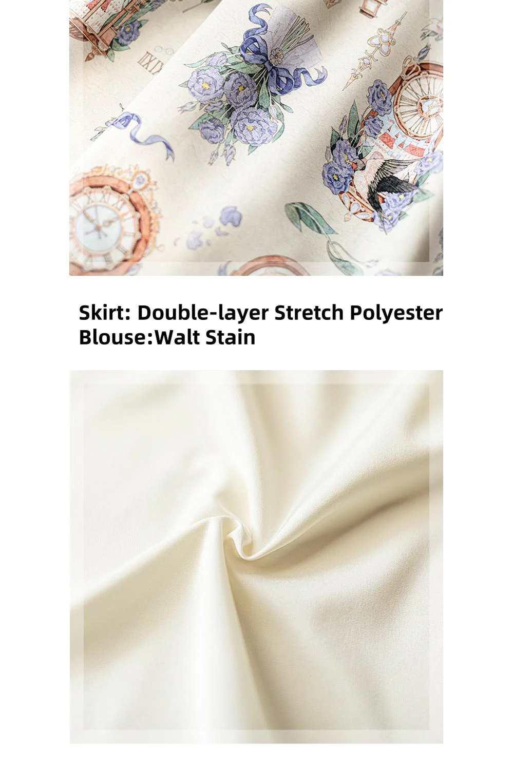 Eternal Echo - Sweet Lolita Skirt Classic Daily Lolita Blouse - Image 20