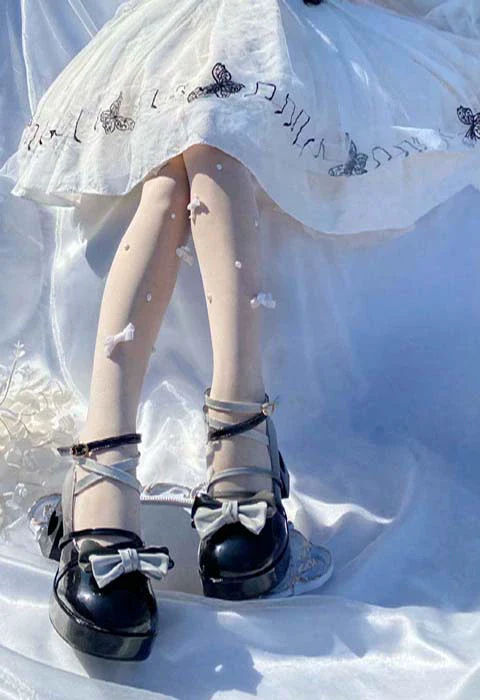 A Can of Cocoa - Heart Function - Sweet Lolita Shoes Gradient Color High Heels - Image 18