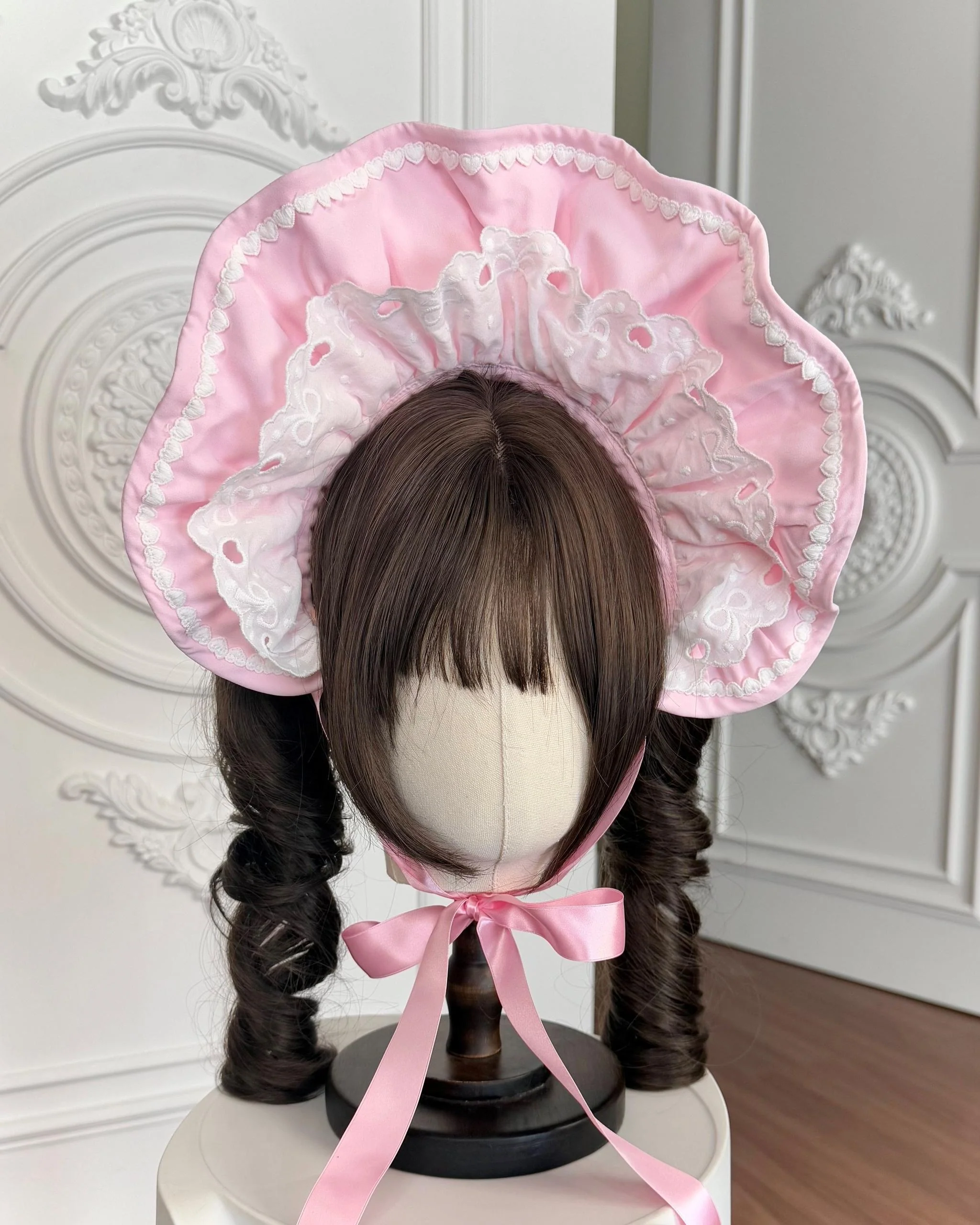 Ribbon Story - Sweet Lolita Short Sleeve OP Dress, Peter Pan Collar - Image 6