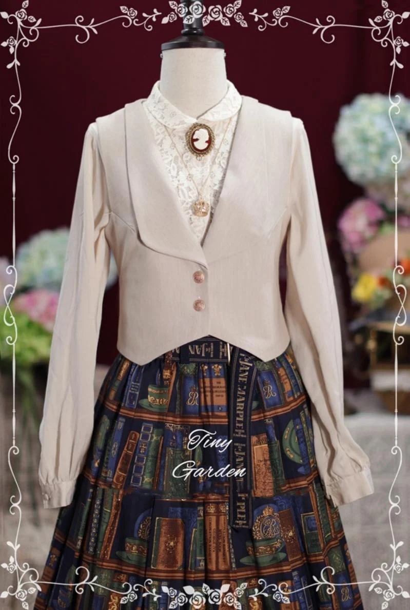Old Love Songs - Lolita Elegant Vintage SK and Waistcoat - Image 27