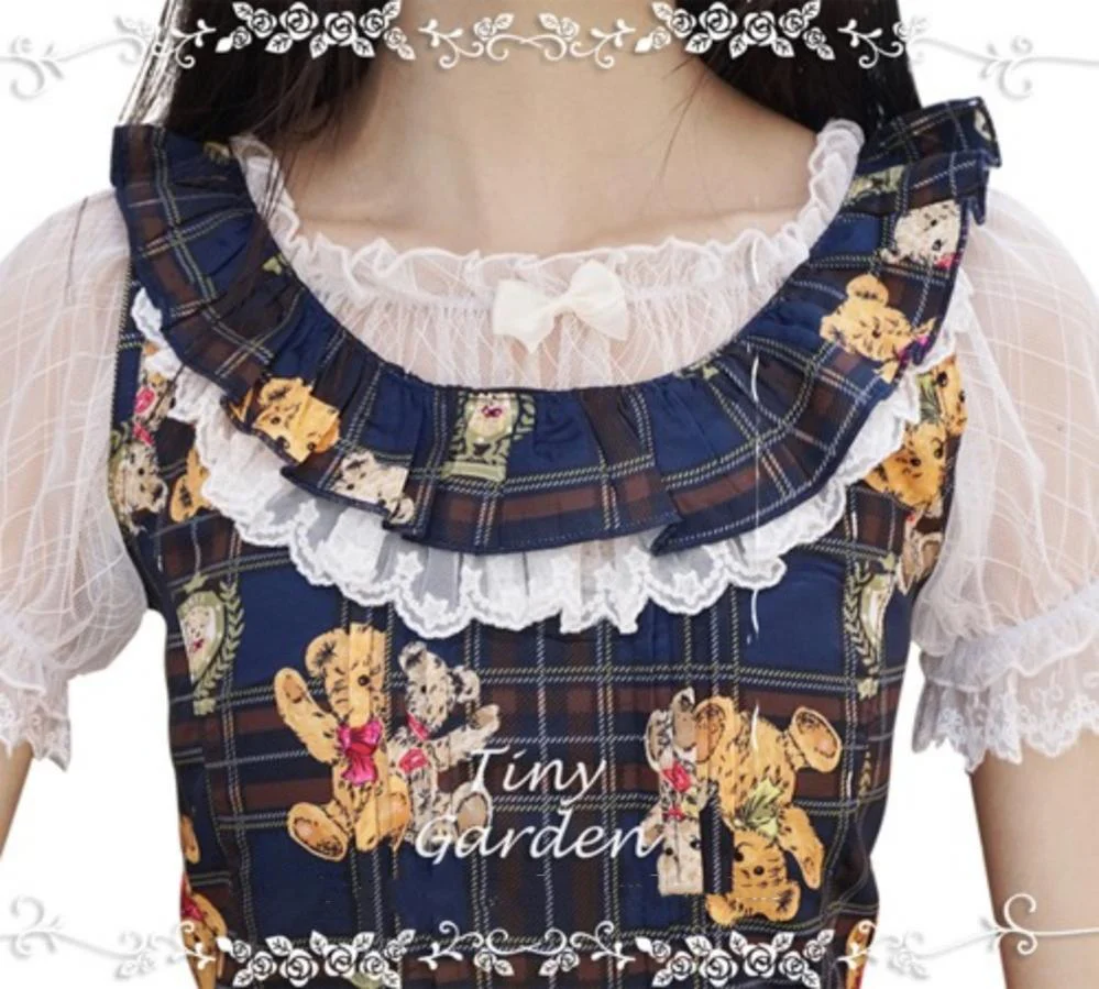 Summer Refreshment - Elegant Lolita Summer Lace A-line Neckline Blouse - Image 8