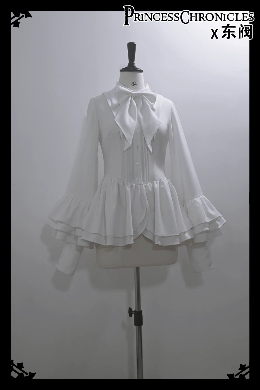 Ashes - Vintage Ouji Lolita Blouse and Shorts Set - Image 5
