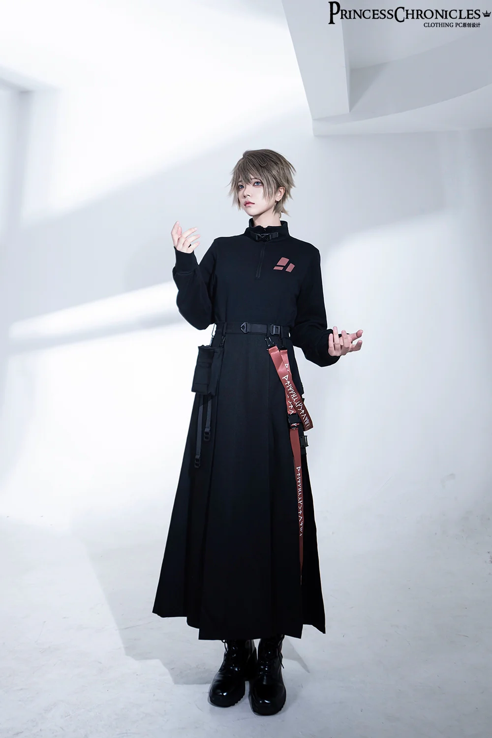 Nameless Blade - Wasteland Techwear Handsome Skirt and Inner Shorts - Image 12