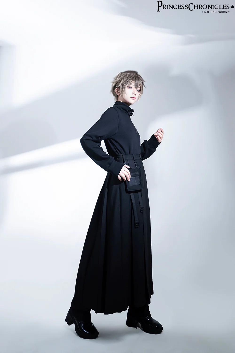 Nameless Blade - Wasteland Techwear Handsome Skirt and Inner Shorts - Image 17