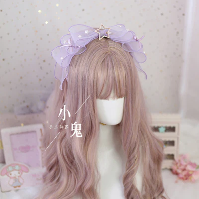 Xiaogui - Daily Lolita KC, Bow Pearl Headband - Image 13