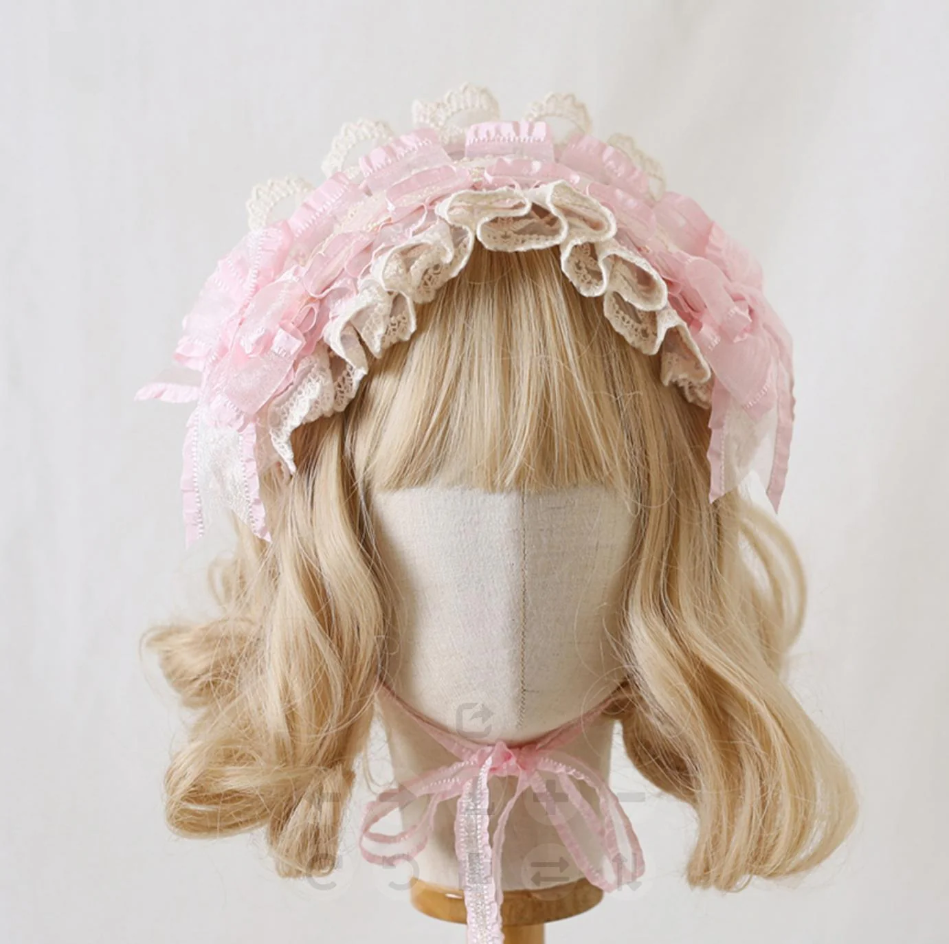 Xiaogui - Mood Limited - Elegant Lolita Headdress Bow Lace KC - Image 7