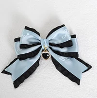 Xiaogui - Sweet Lolita Ribbon Bow Hair Clips - Image 6