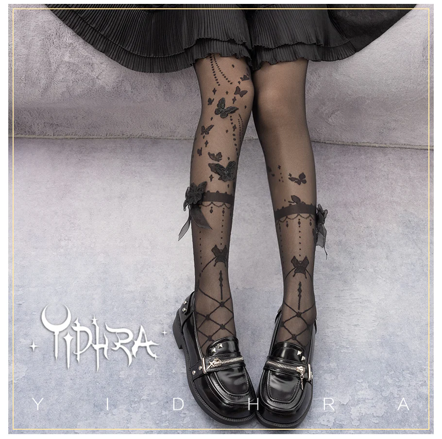 Yidhra - Wedding Night Butterfly - Kawaii Lolita Summer Tights
