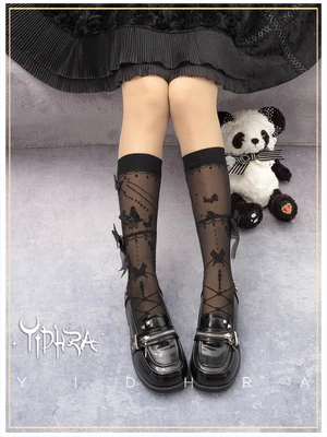 Yidhra - Wedding Night Butterfly - Kawaii Lolita Summer Tights - Image 20