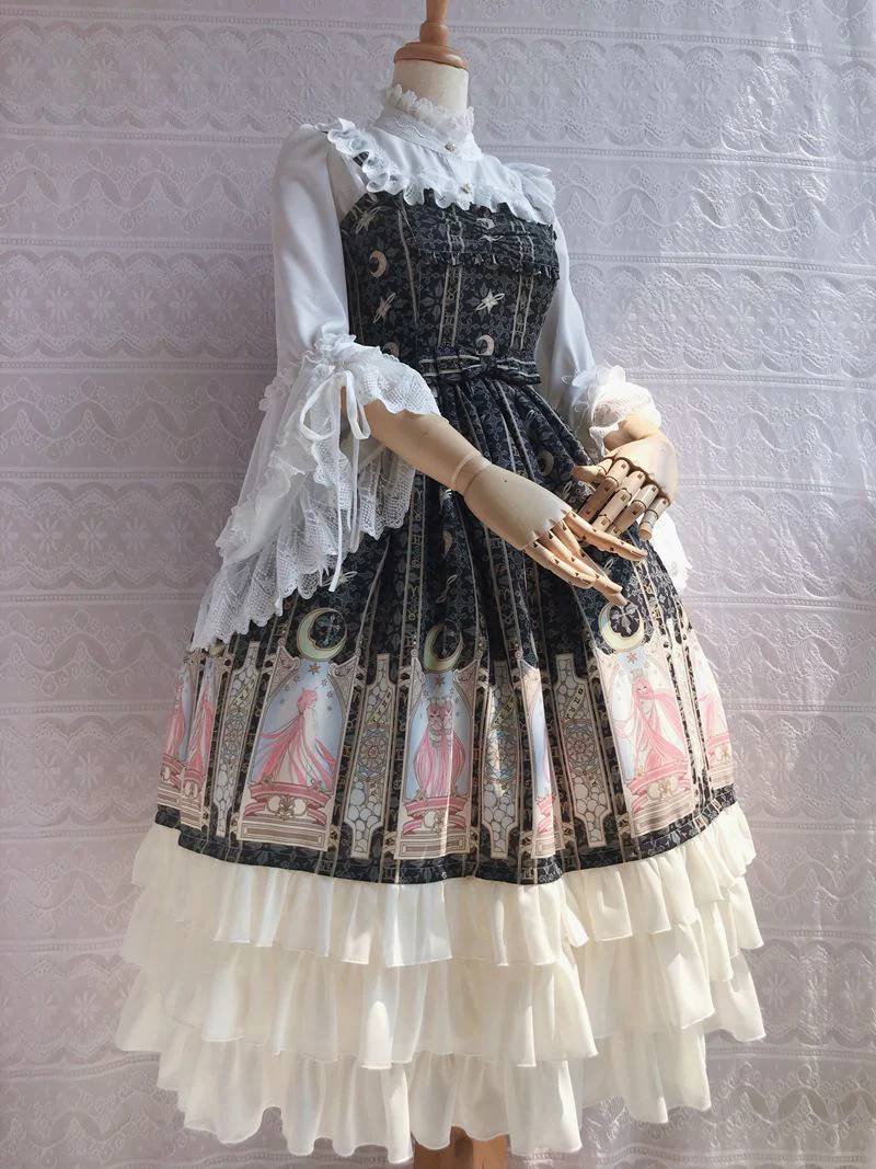 Retro Lolita Princess Sleeve Blouse - Image 10