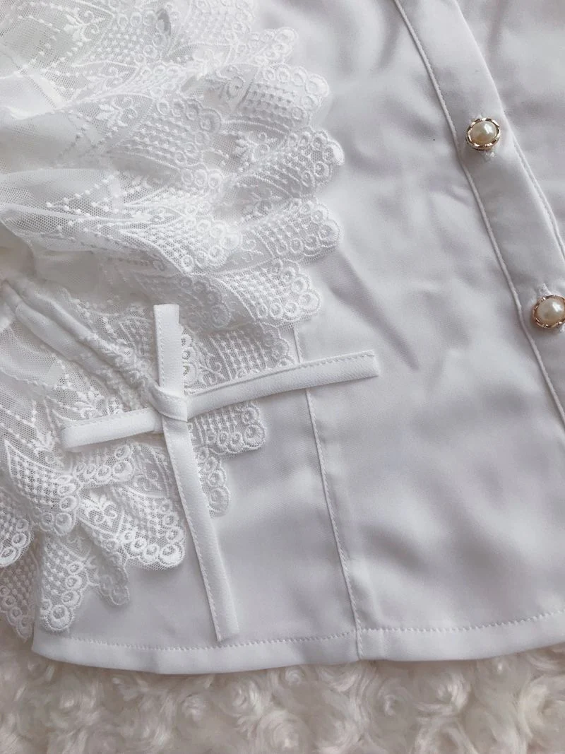 Retro Lolita Princess Sleeve Blouse - Image 4