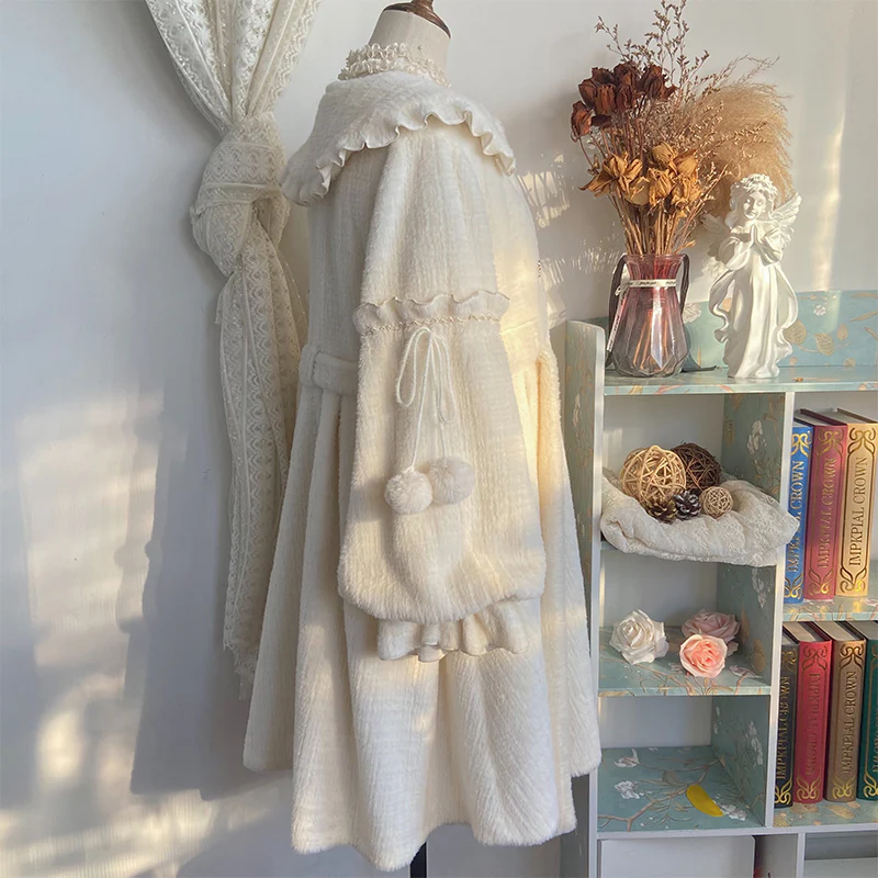 Yuansu - To Warming Sun - Kawaii Lolita Winter Coat - Image 12