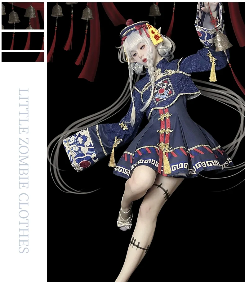 Little Zombie - Zombie Lolita Jumper Dress Cute Lolita Coat Set - Image 7